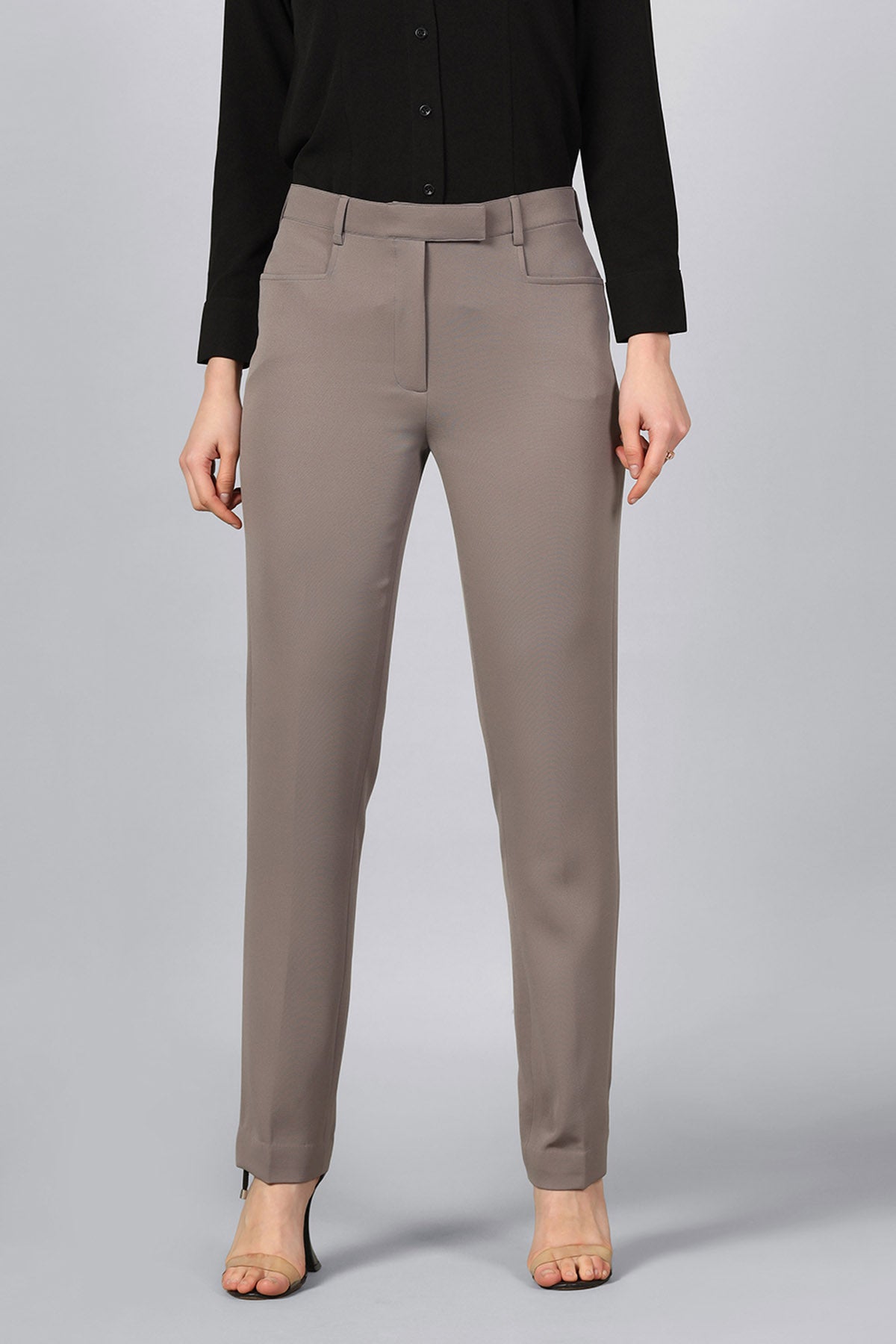 Buy PowerSutra Formal Stretch Pants For Women Available online at  ScrollnShops