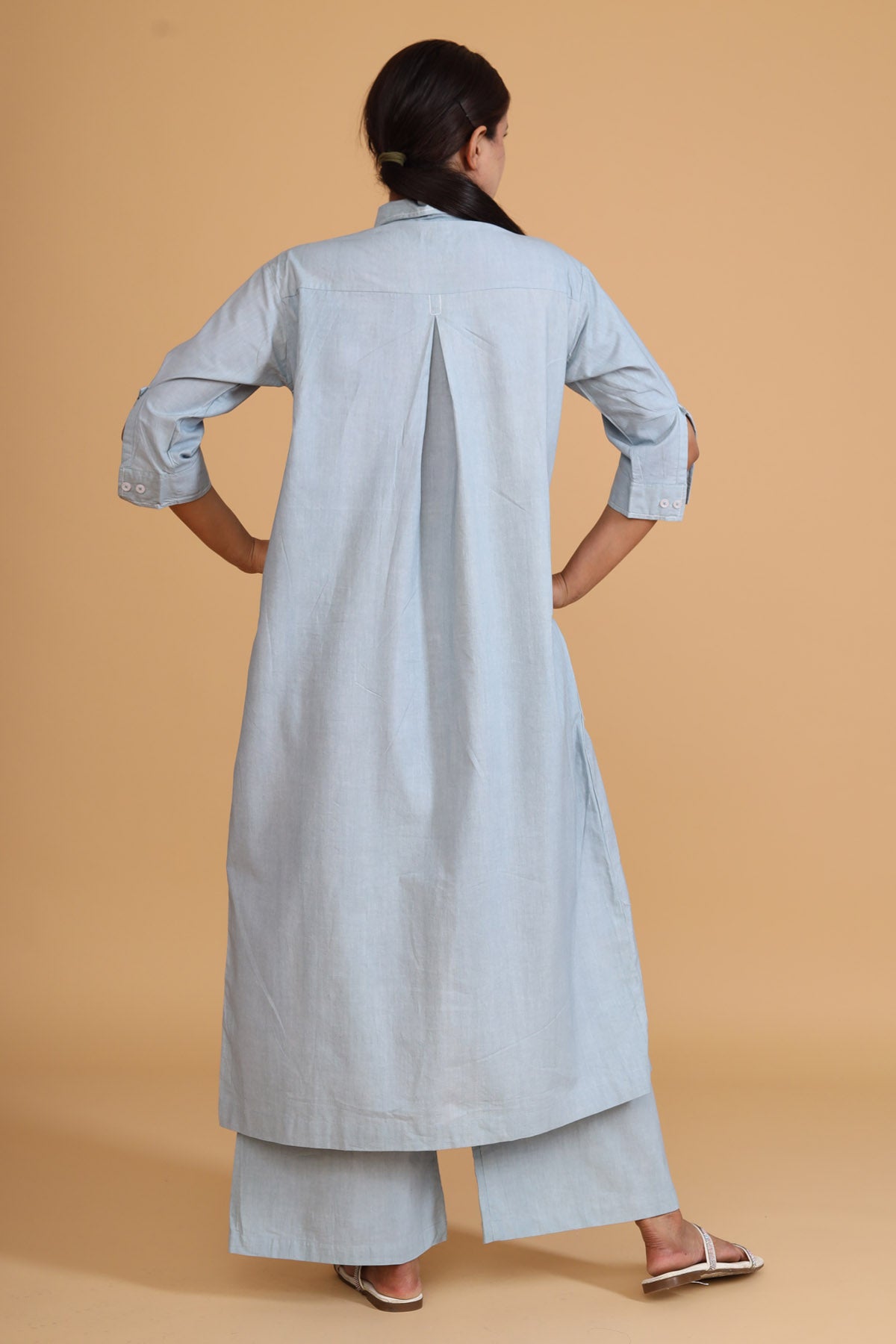 Front Box Pleat Tunic Co-ord Set