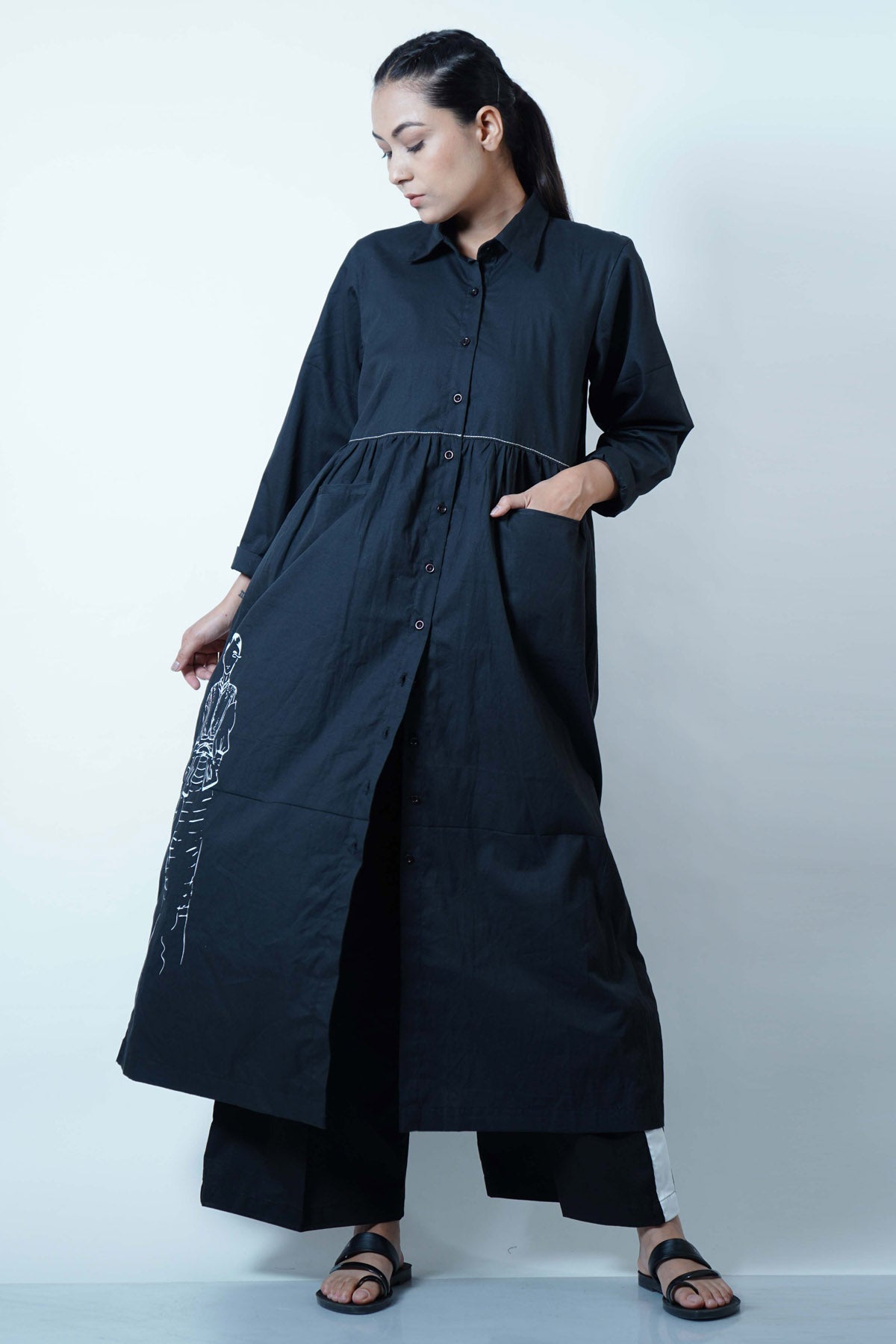 Front & Back Gather Tunic