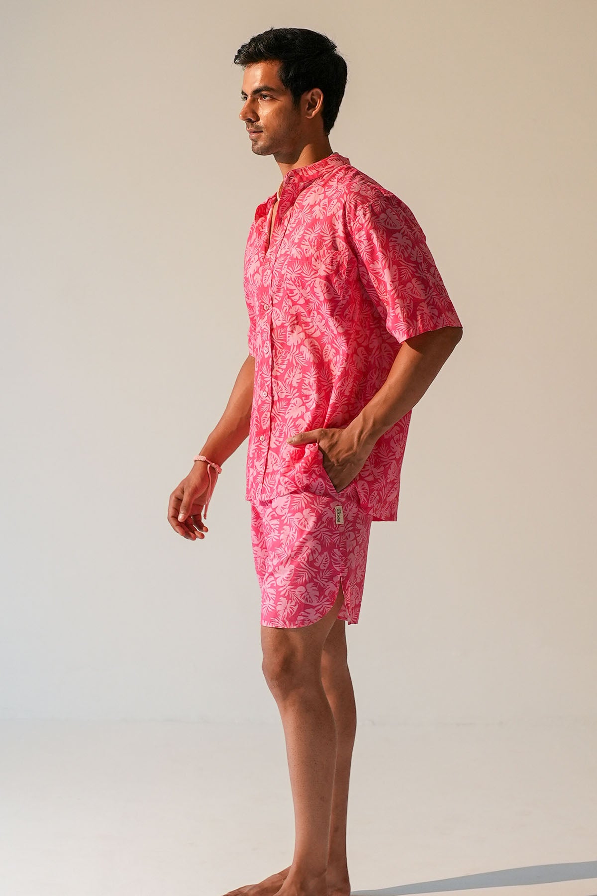 Fuchsia Oreo Crew Collar Shirt