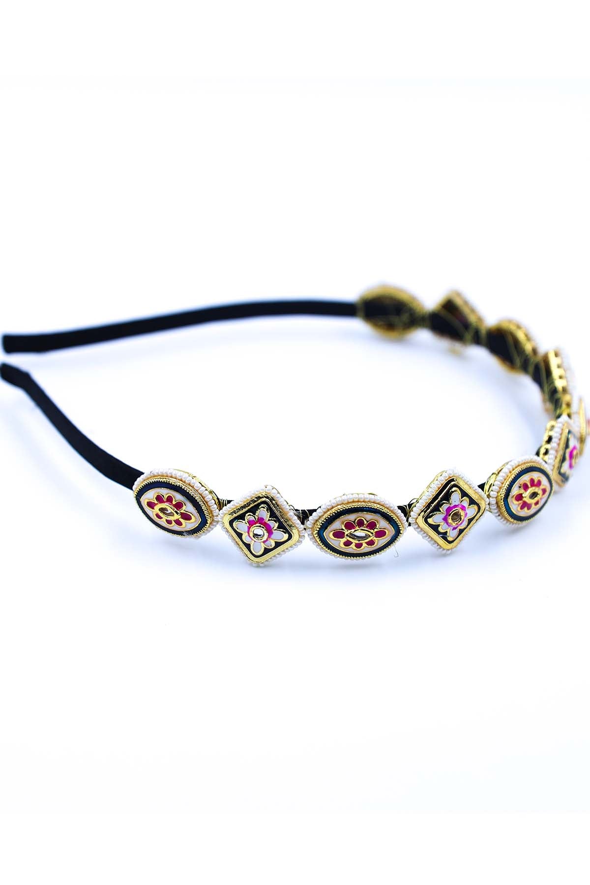 Geometric Broach Work Hairband