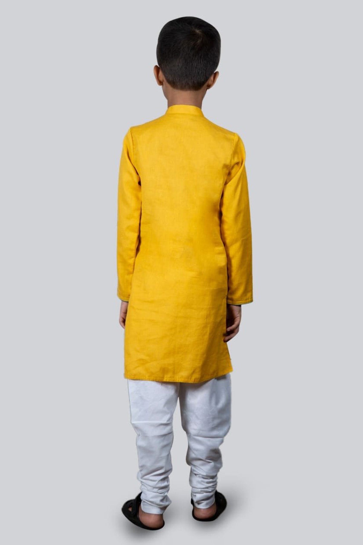 Geometrical Pintucked Kurta Set