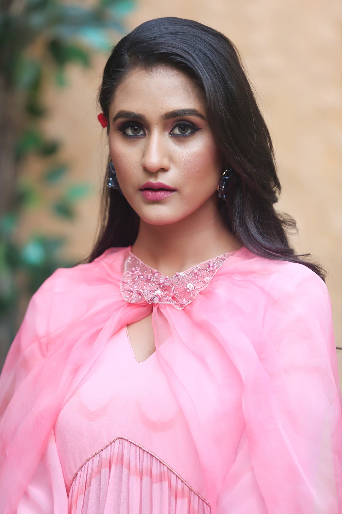 Georgette Flared Anarkali Set