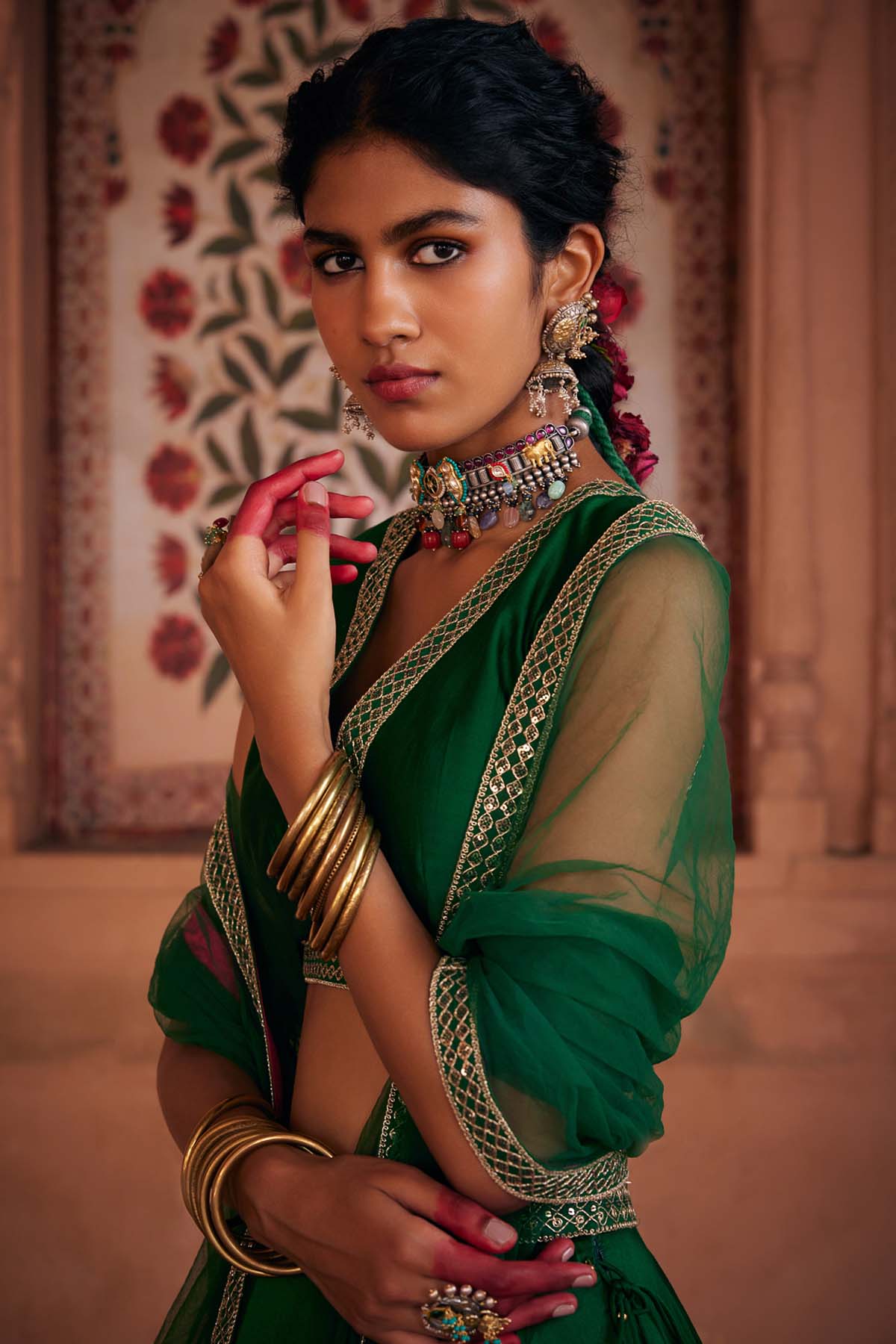 Ghungroo Detailed Lehenga Set