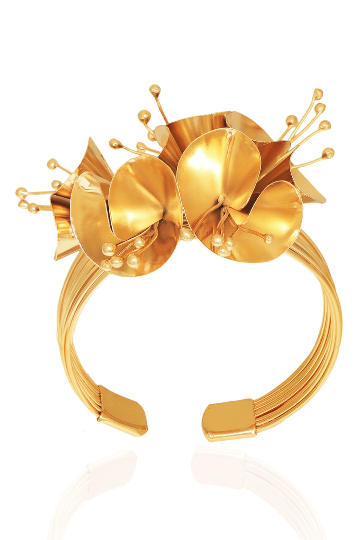 Gold Plated Chic Handcuff