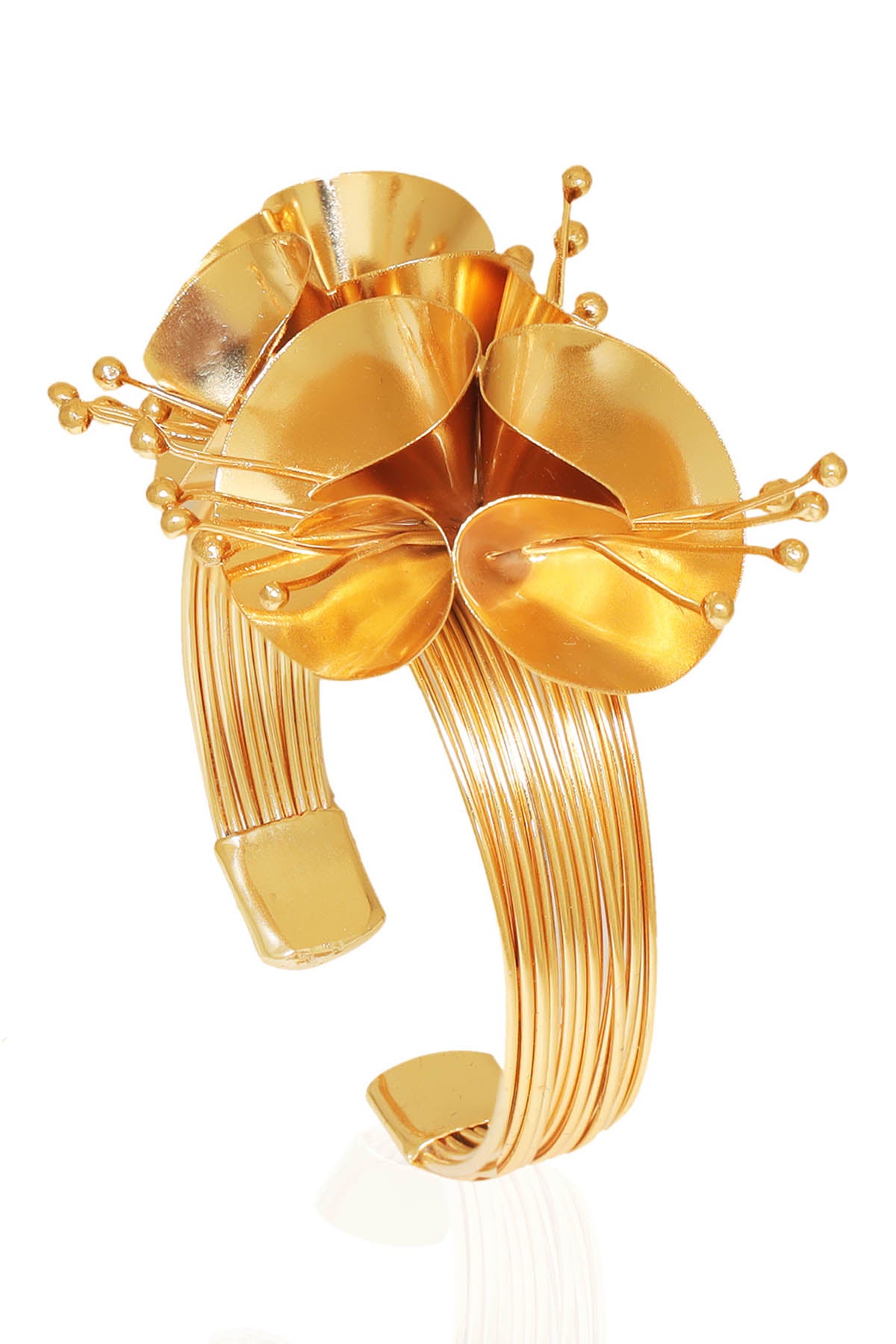 Gold Plated Chic Handcuff