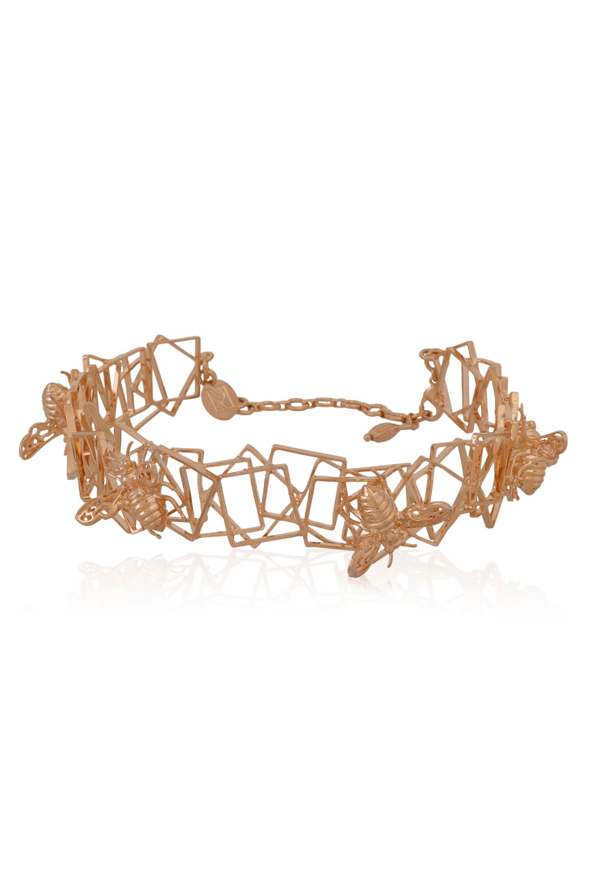 Gold Plated Choker Necklace