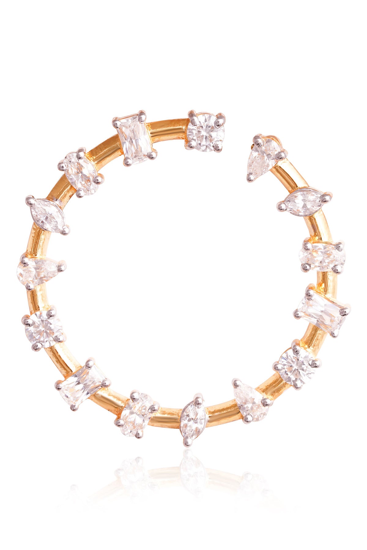 Gold Plated Fancy Shaped Studs