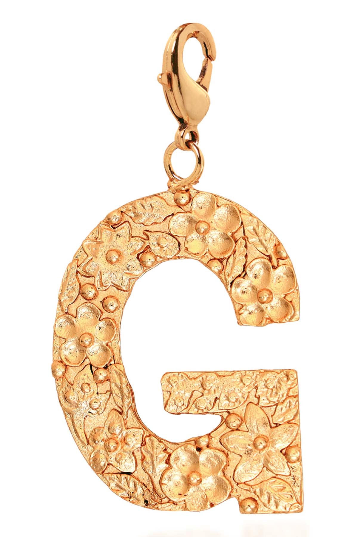 Gold Plated G Letter Pendant