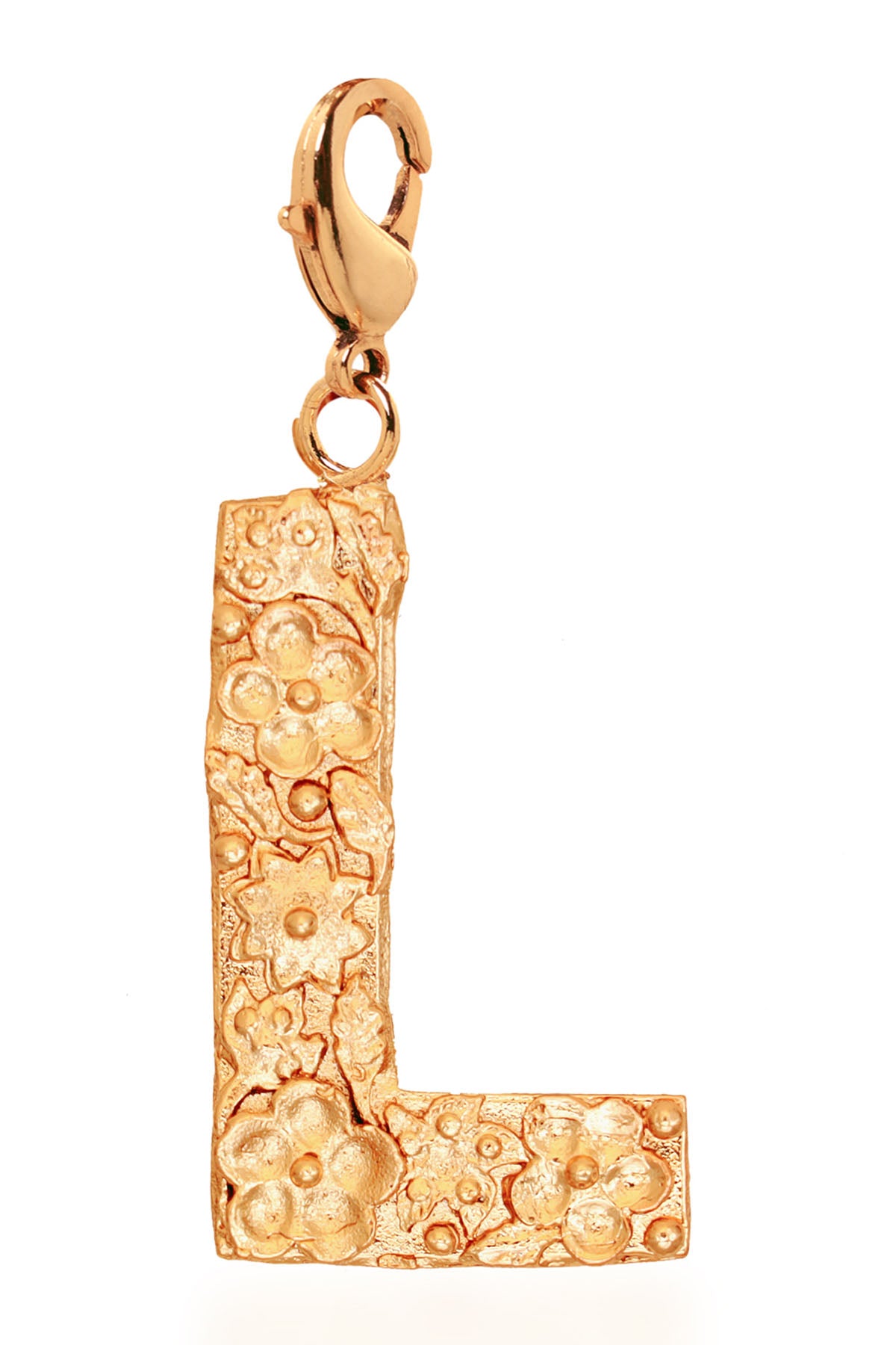 Gold Plated L Letter Pendant