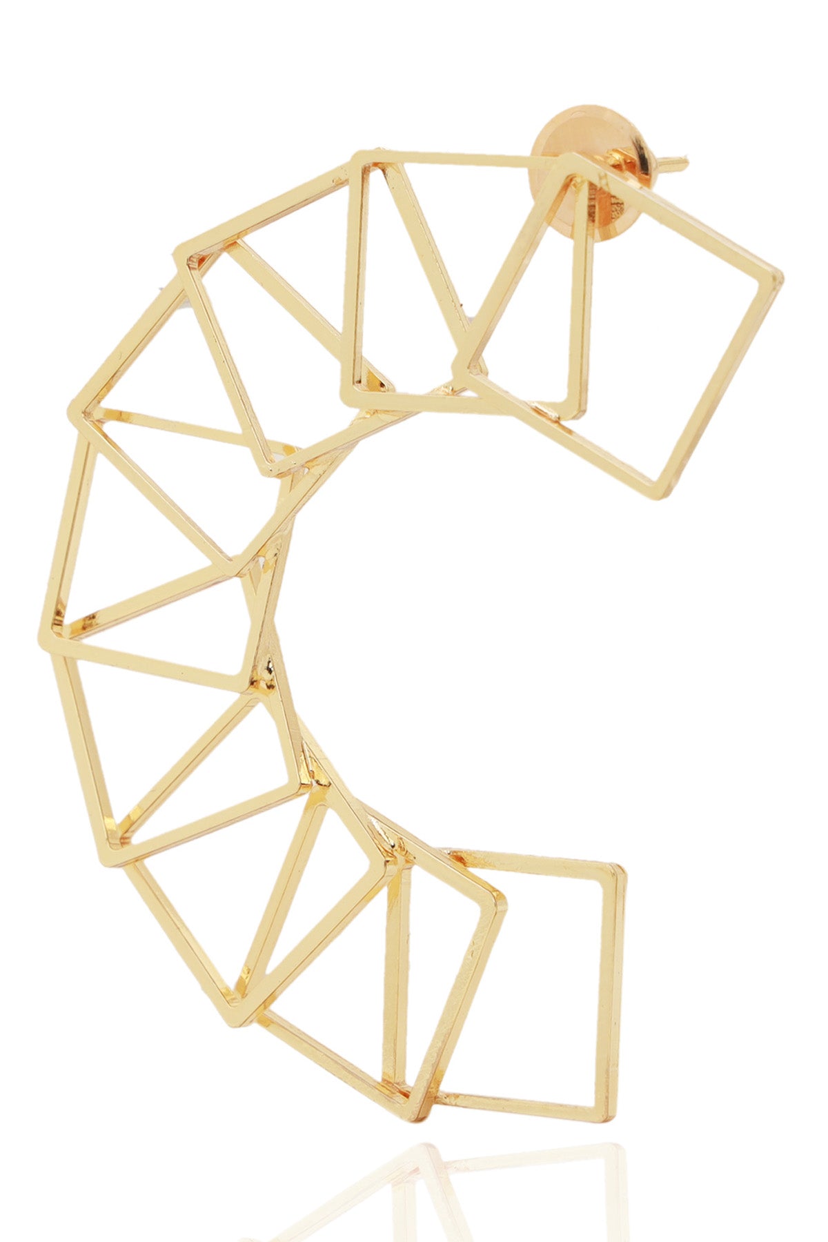 Gold Plated Webster Earrings