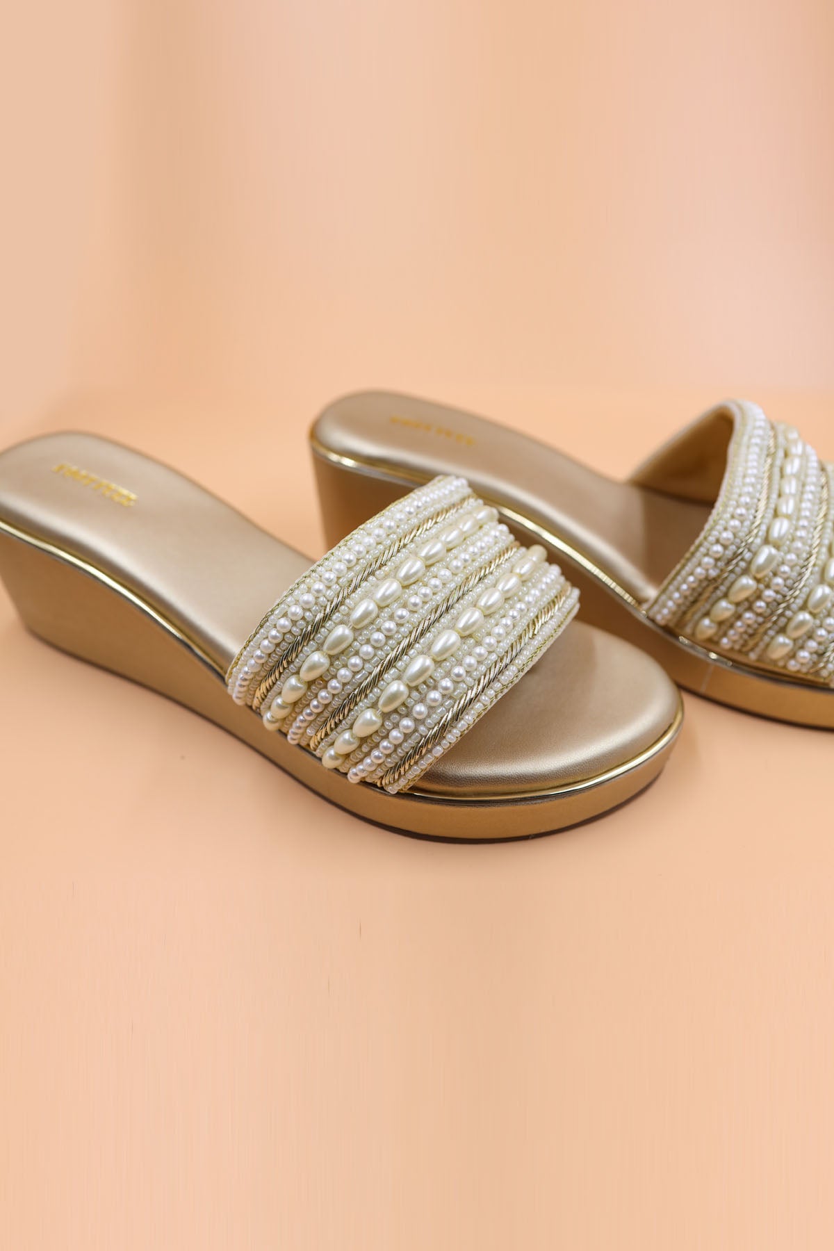 Gold Anchor Thread Work Wedges