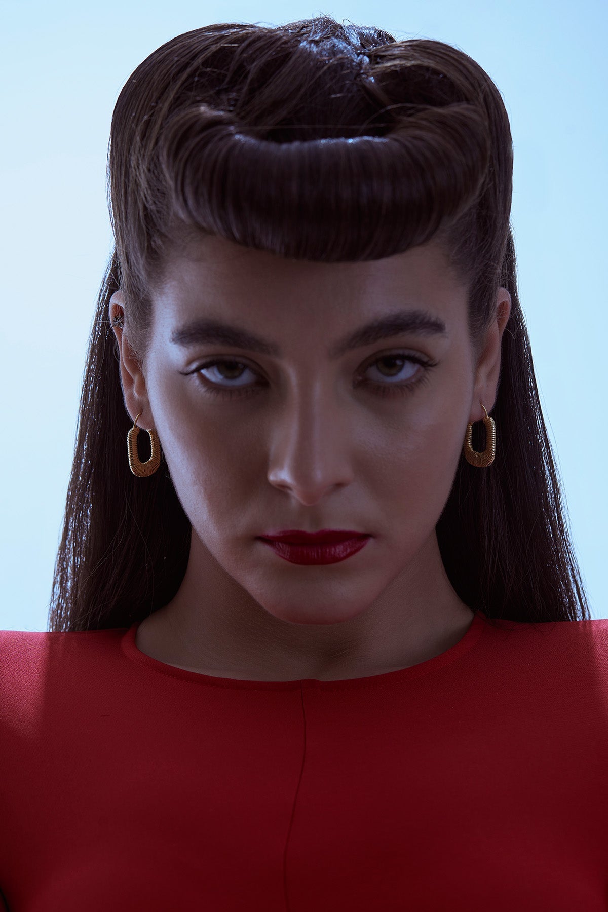 Buy Gold Brass Rectangular Earring for women by Ethnic Andaz online available at scrollnshops