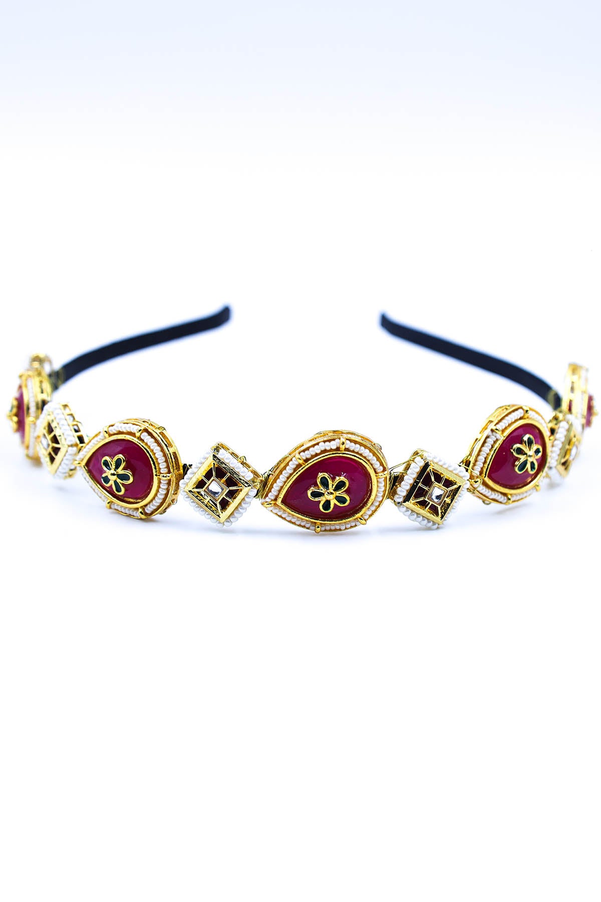 Gold Geometric Work Hairband