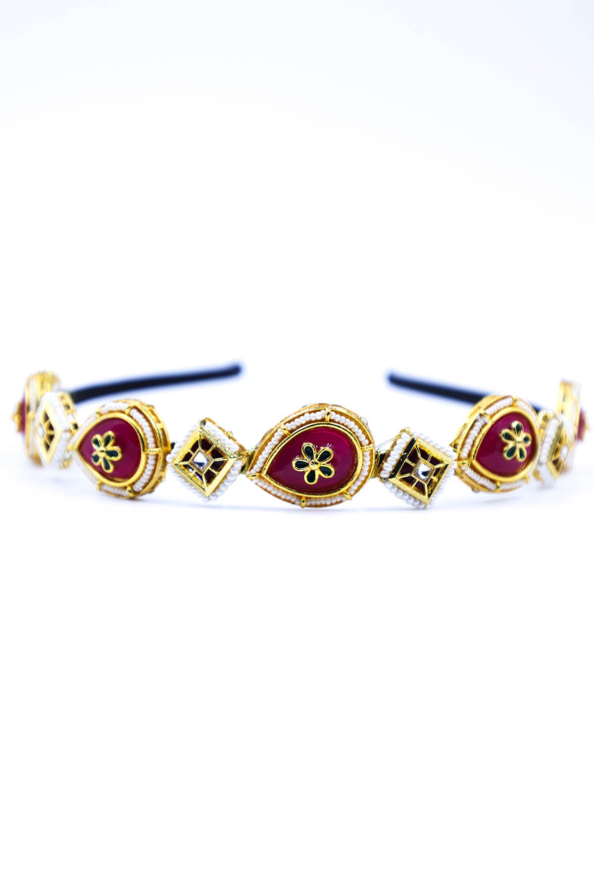 Gold Geometric Work Hairband