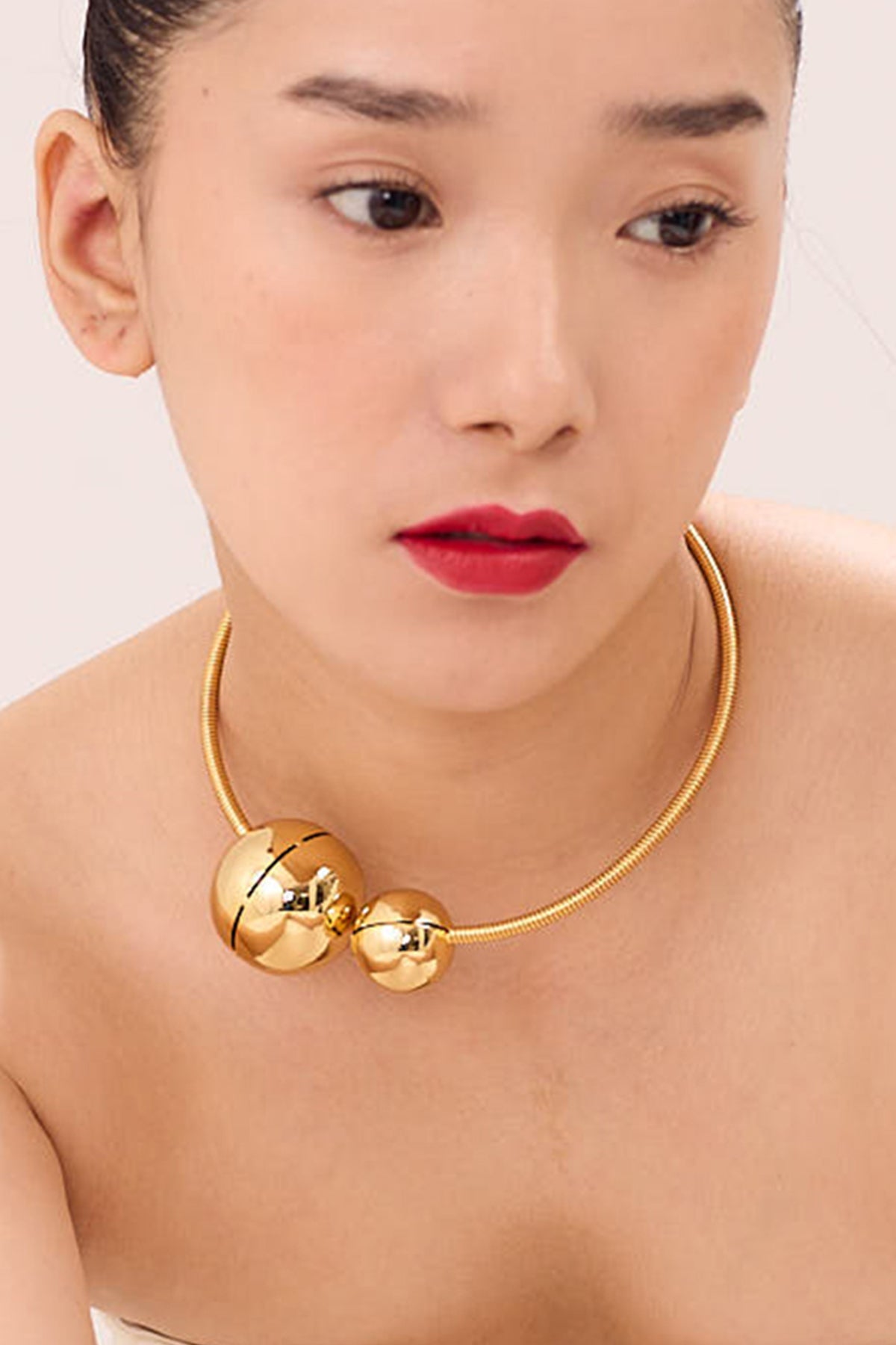Buy Gold Pearls Plated Necklace by Ruhheite for Women online at ScrollnShops