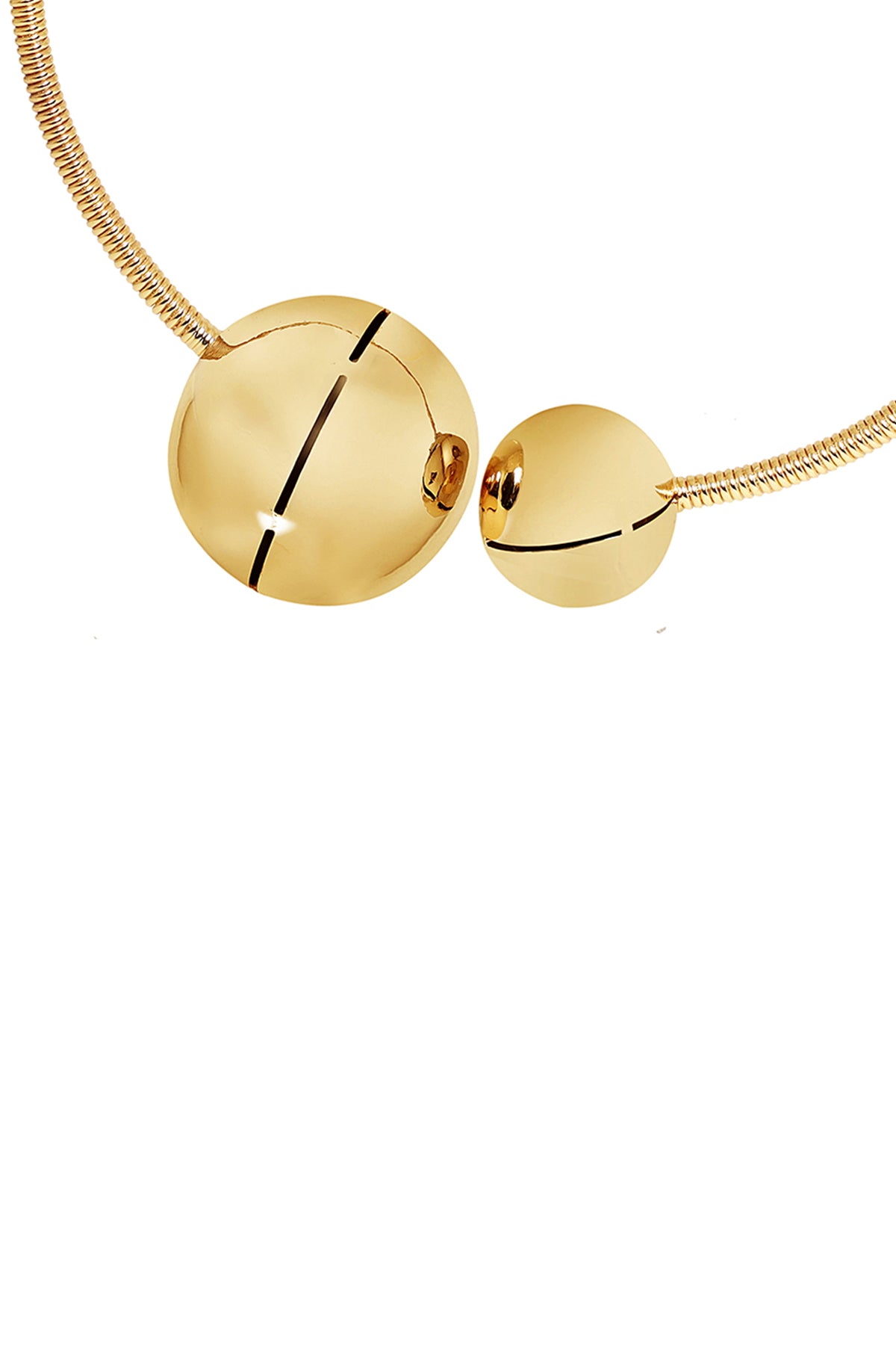 Gold Pearls Plated Necklace