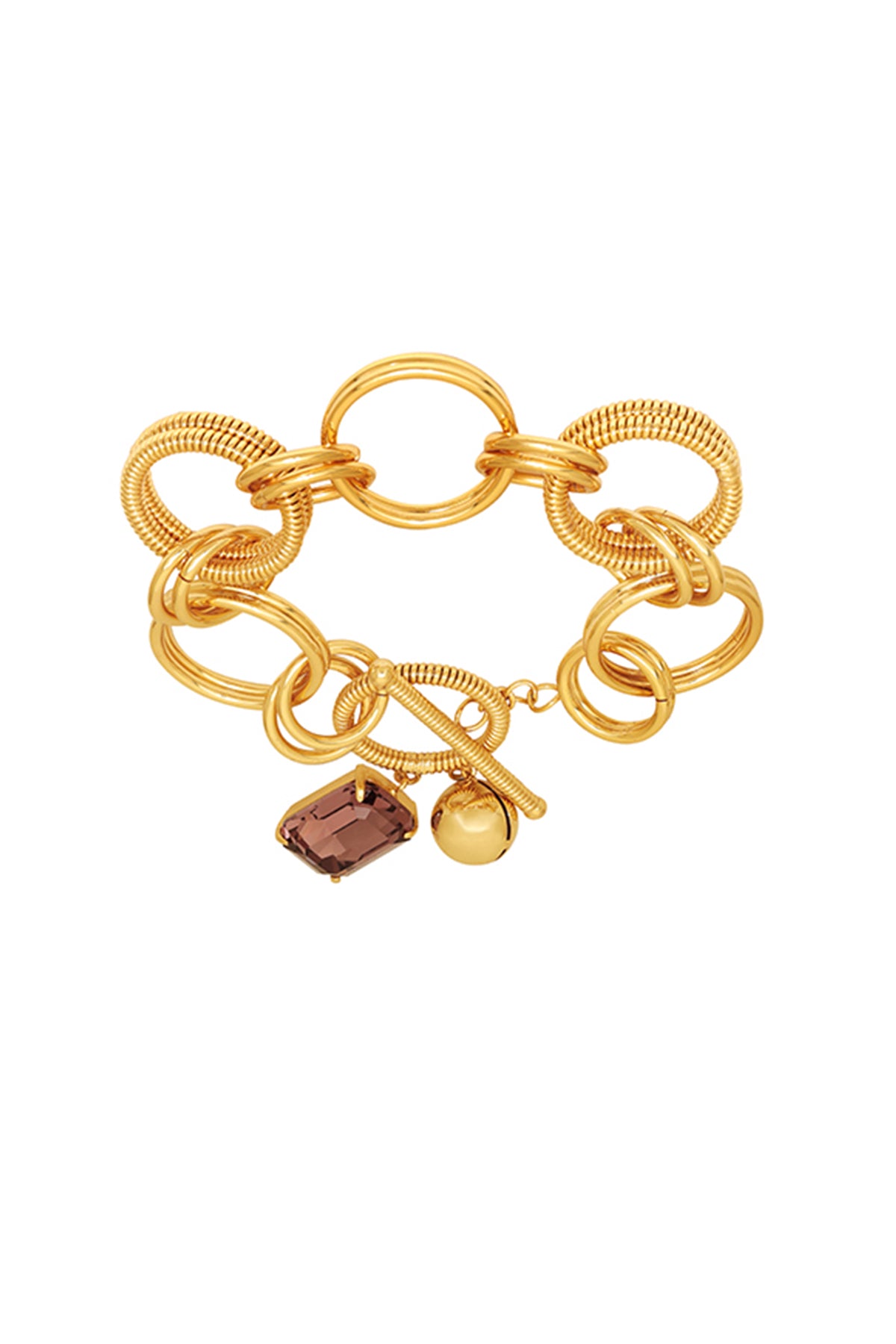 Gold Plated Crystal Bracelet