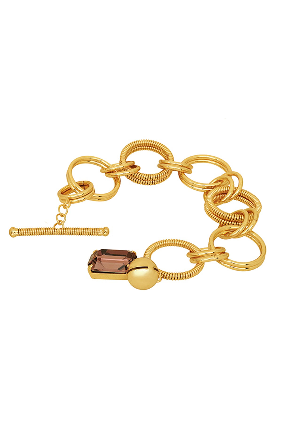 Gold Plated Crystal Bracelet