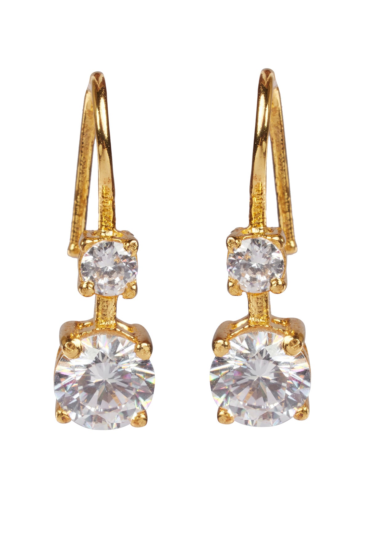 Gold Plated Fish Lock Danglers