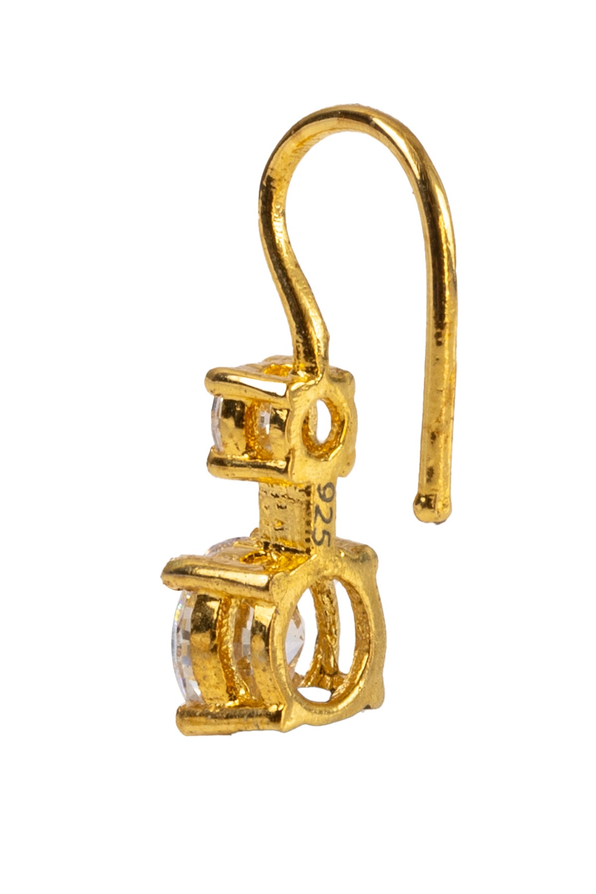 Gold Plated Fish Lock Danglers