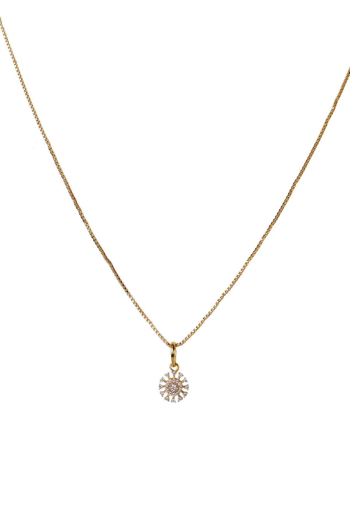 Gold Plated Vasuki Pendant Set