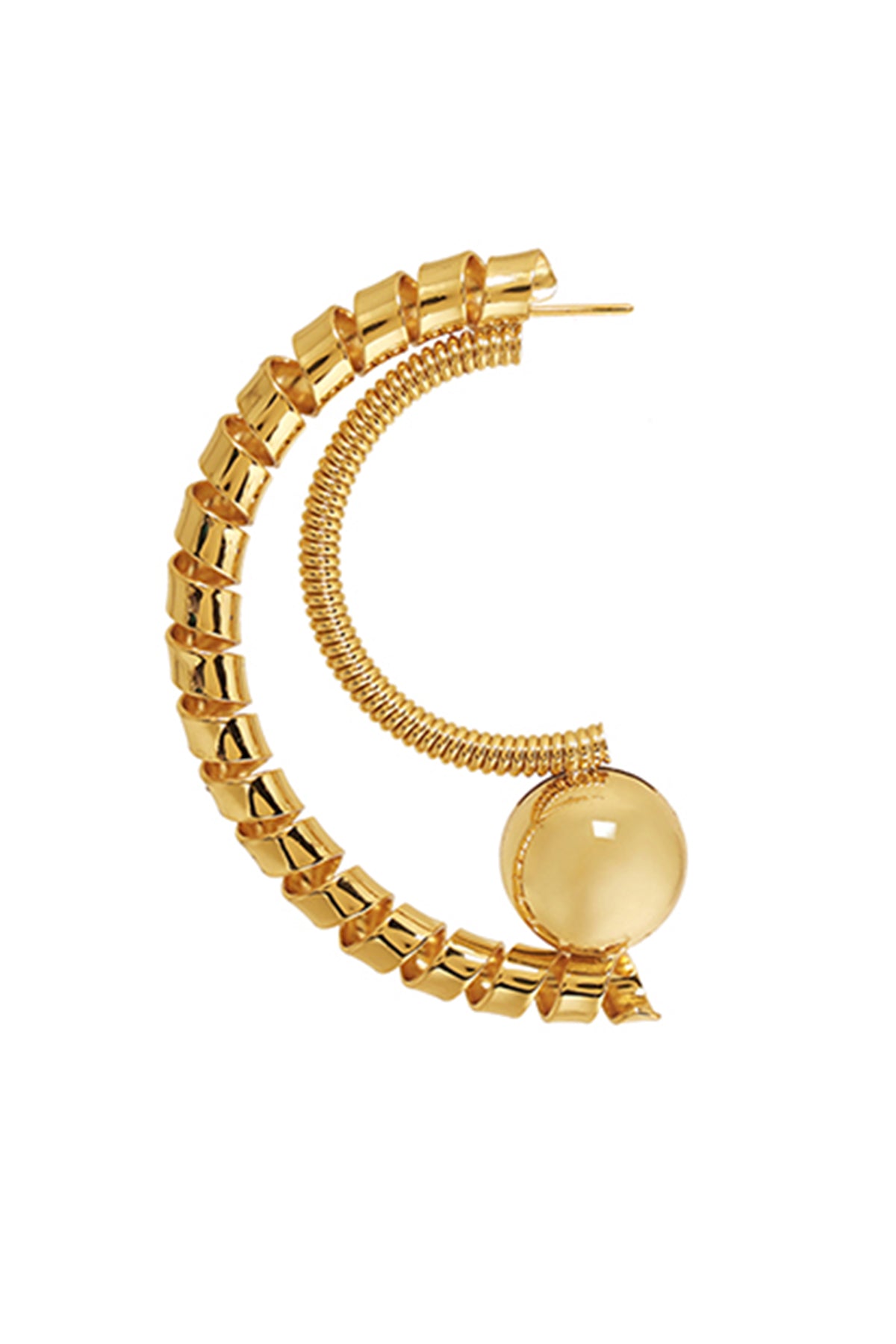 Gold Swarovski Crystal Danglers