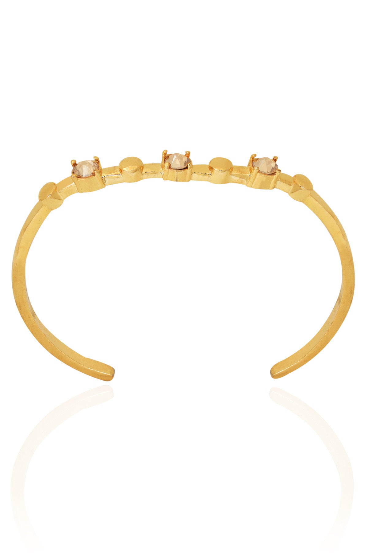 Golden Swarovski Crystal Bracelet