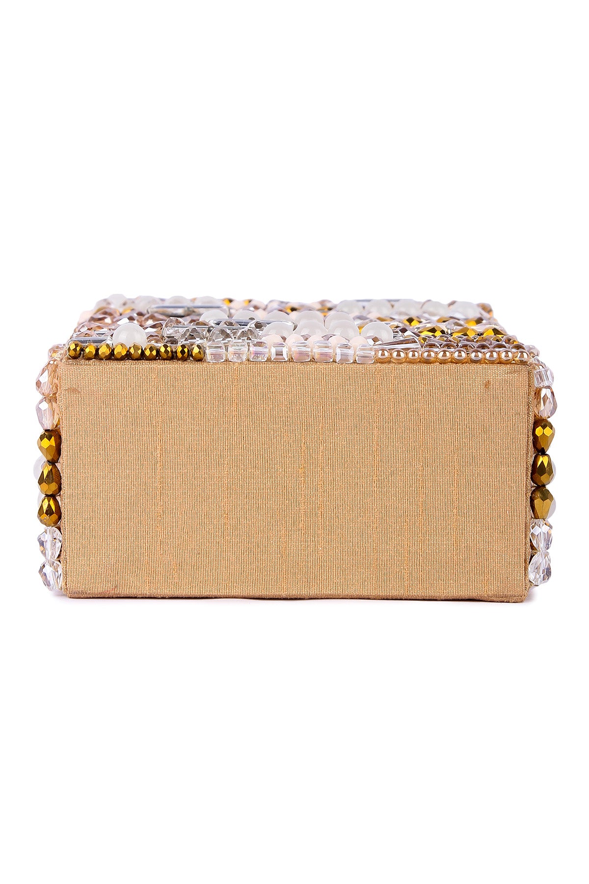 Golden Detachable Sling Clutch