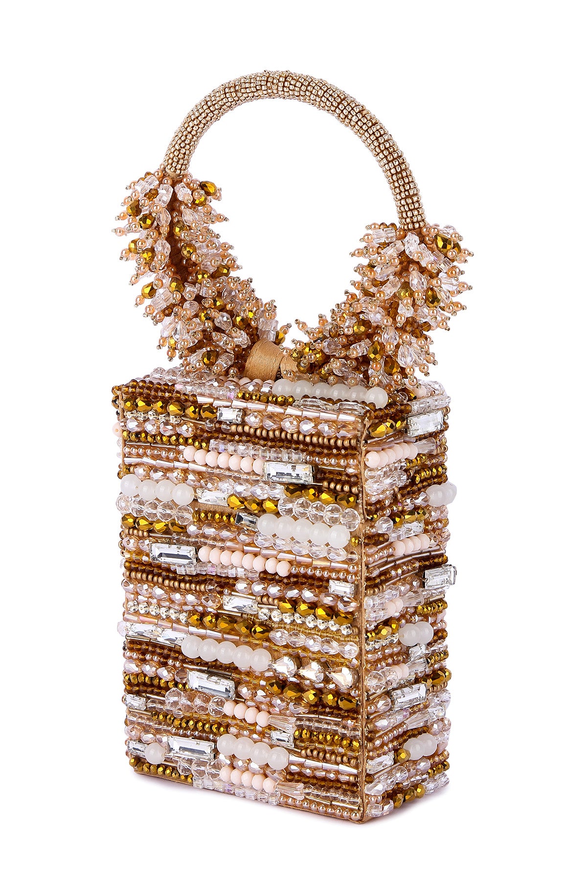 Golden Detachable Sling Clutch