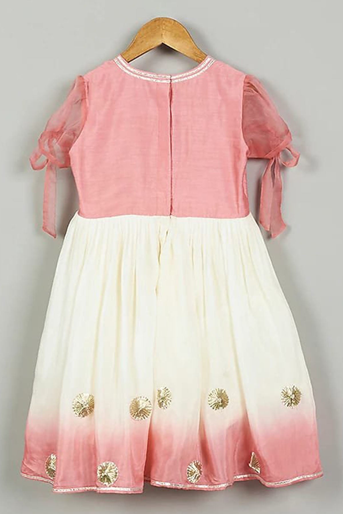 Gota Flower Embellished Dress