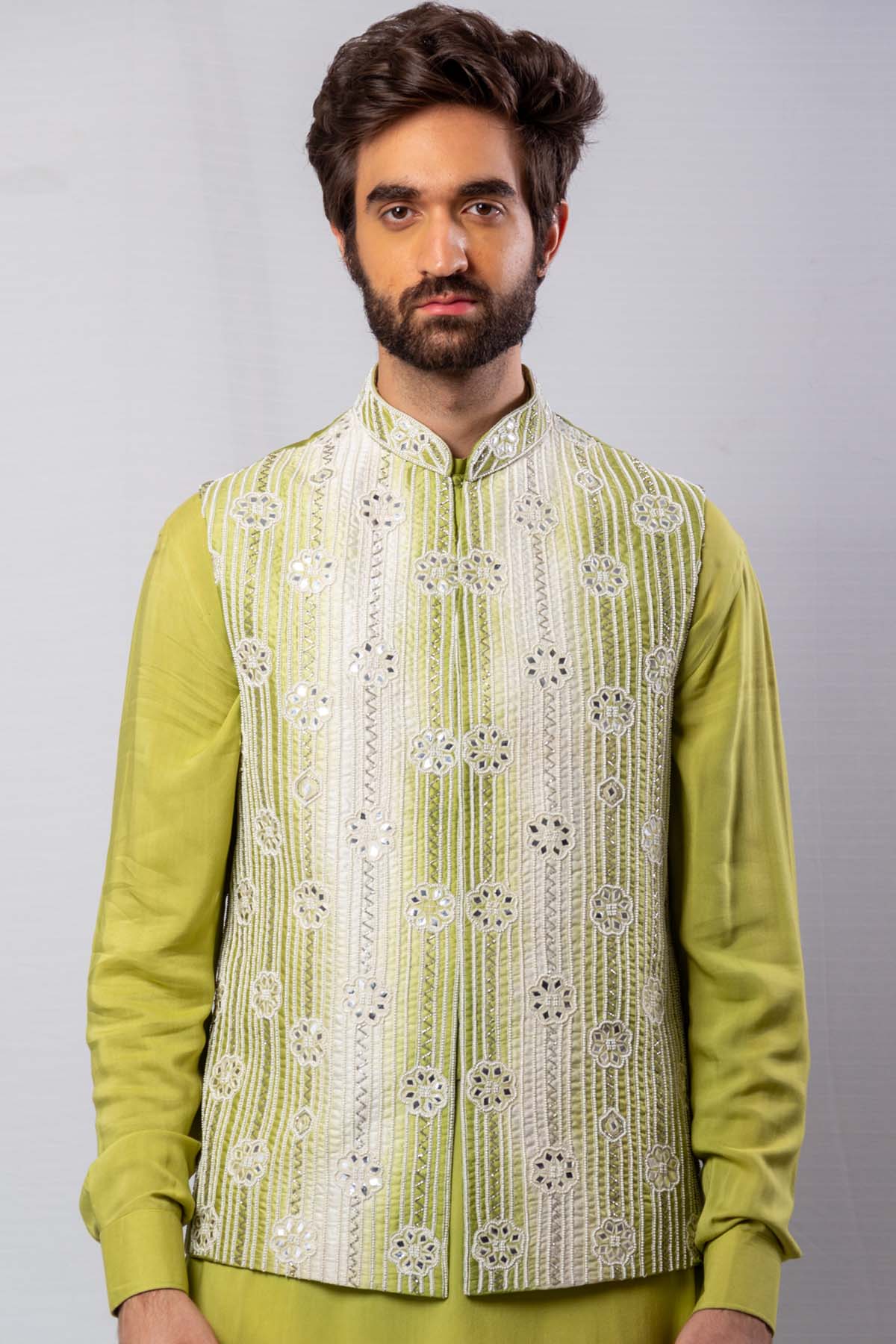 Light Green Bundi Set