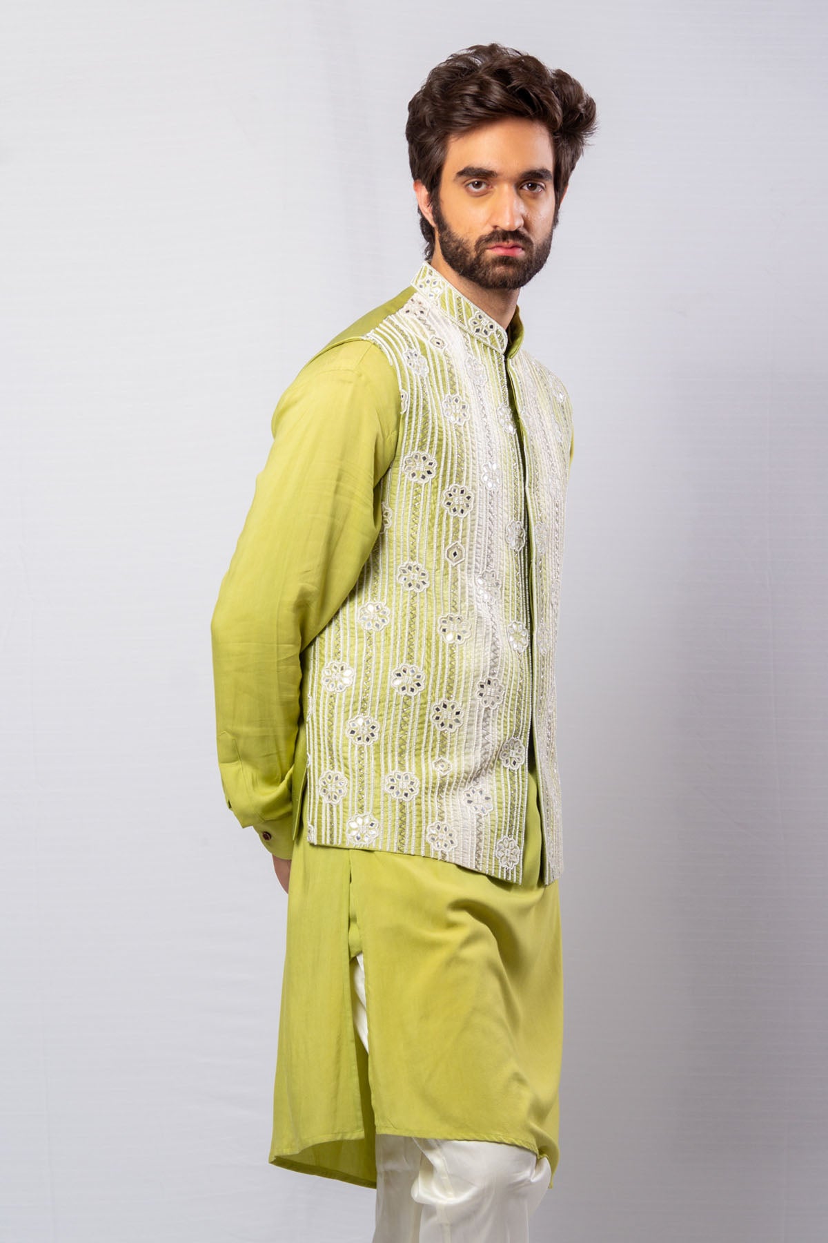Light Green Bundi Set