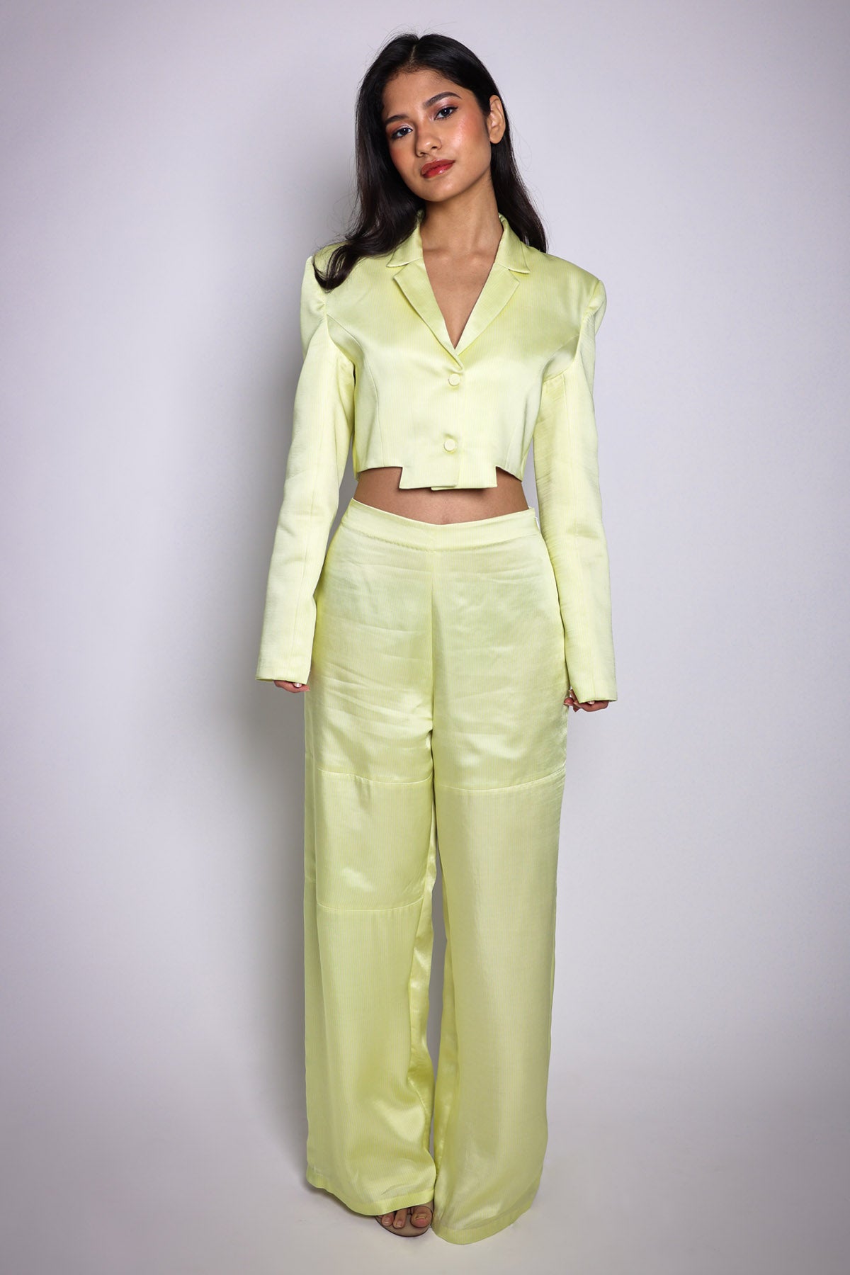 Green Asymmetrical Co-ord Set