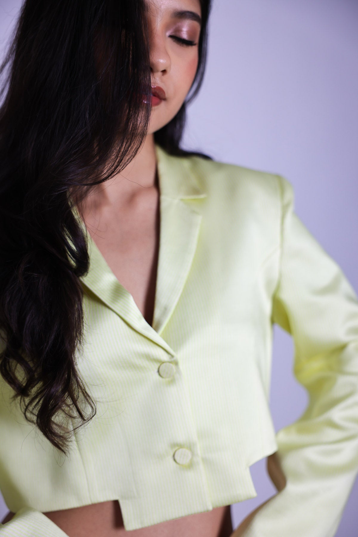 Green Asymmetrical Co-ord Set