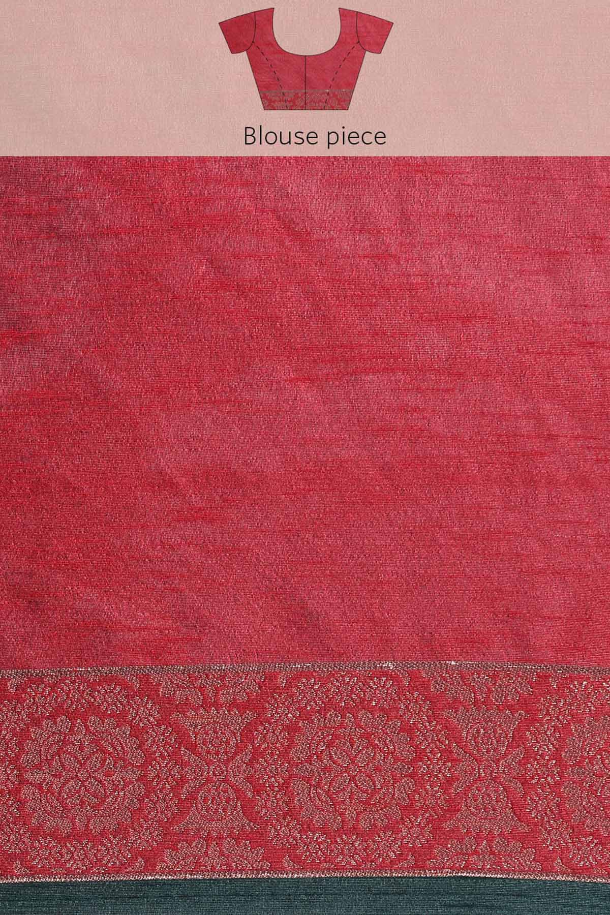 Green Banarasi Silk Zari Saree