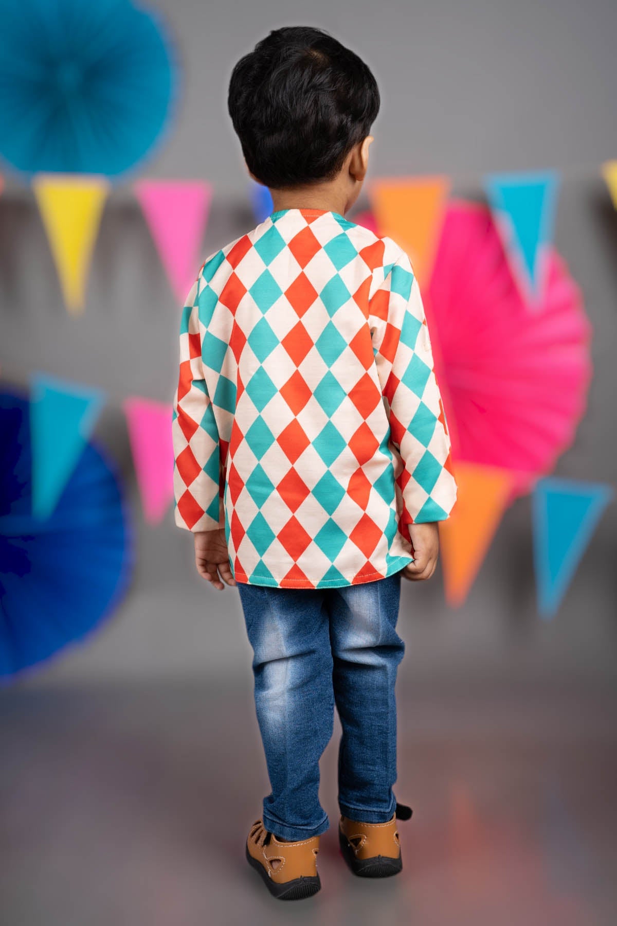 Green Embroidered Jacket Shirt