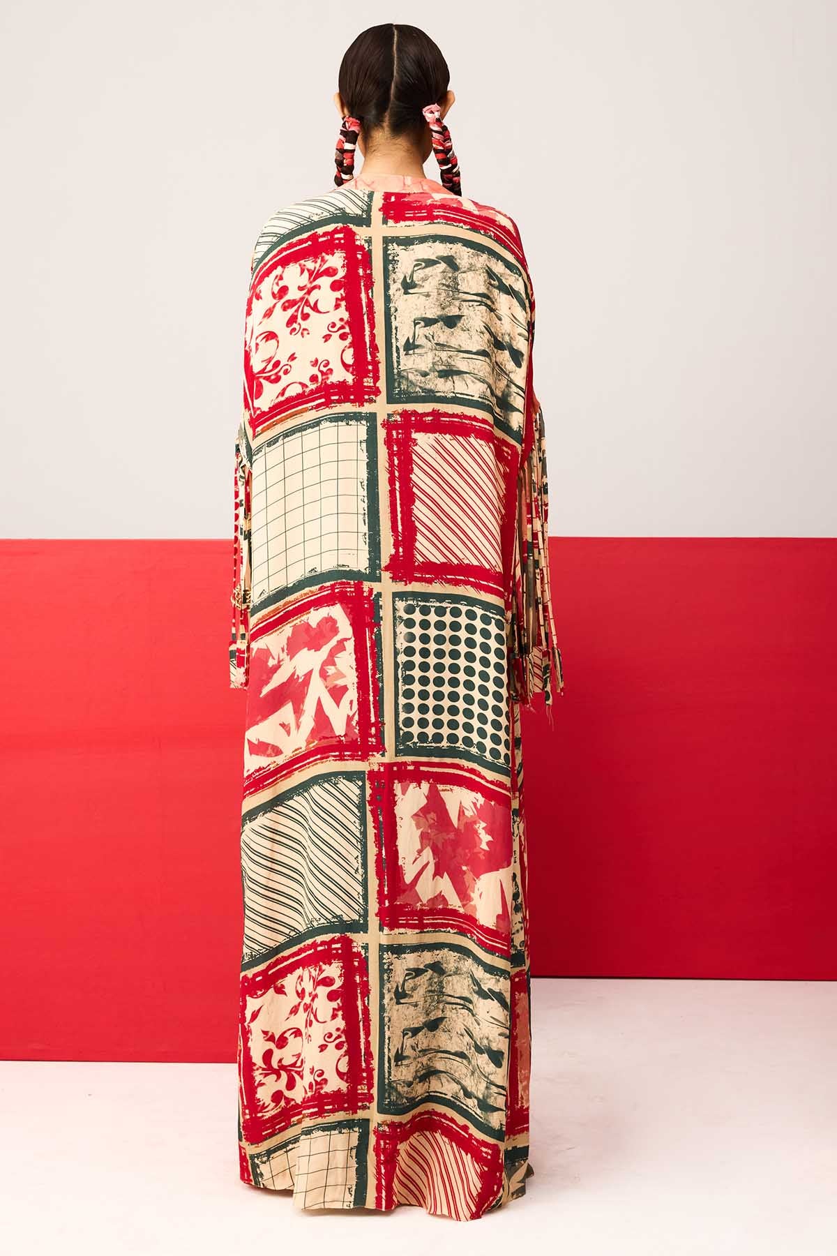 Green Jumpsuit & Long Jacket