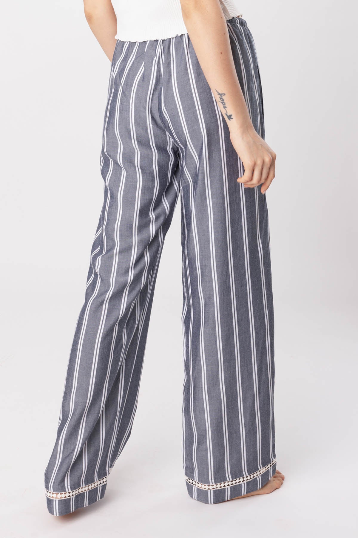 Grey Stripe Pyjama