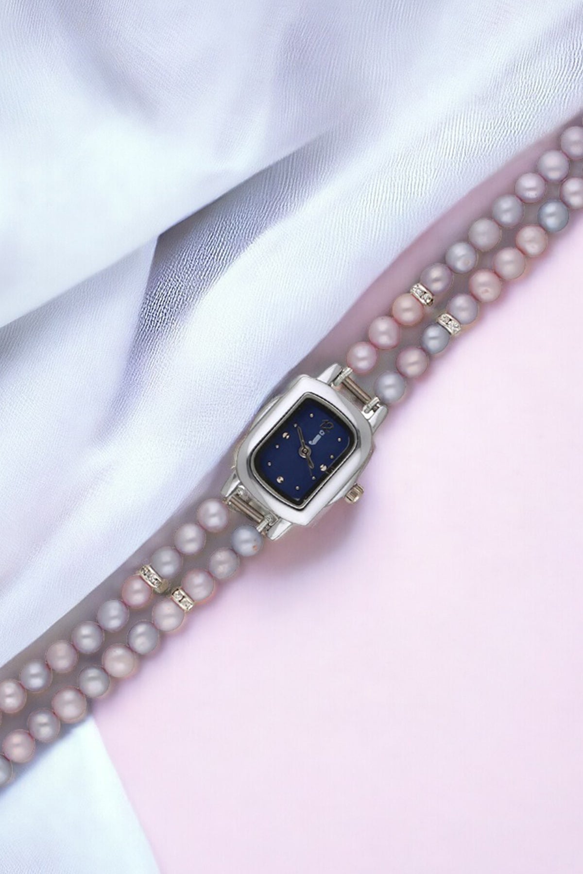 Buy Grey Freshwater Pearls Watch for women by J Pearls online available at scrollnshops
