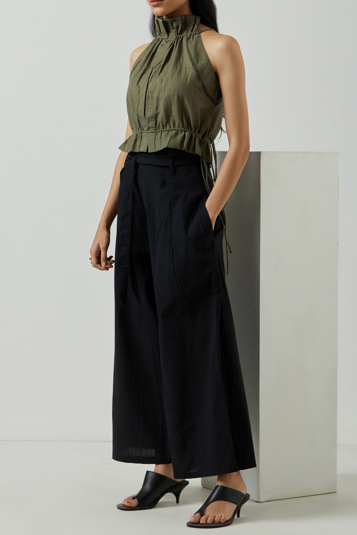 Halter Neck Crop Top