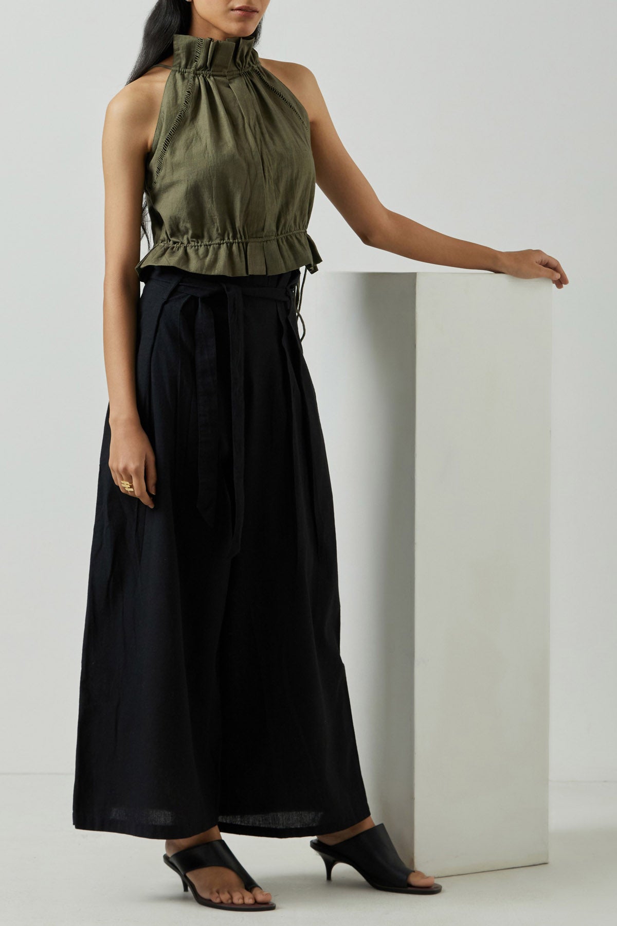 Halter Neck Crop Top