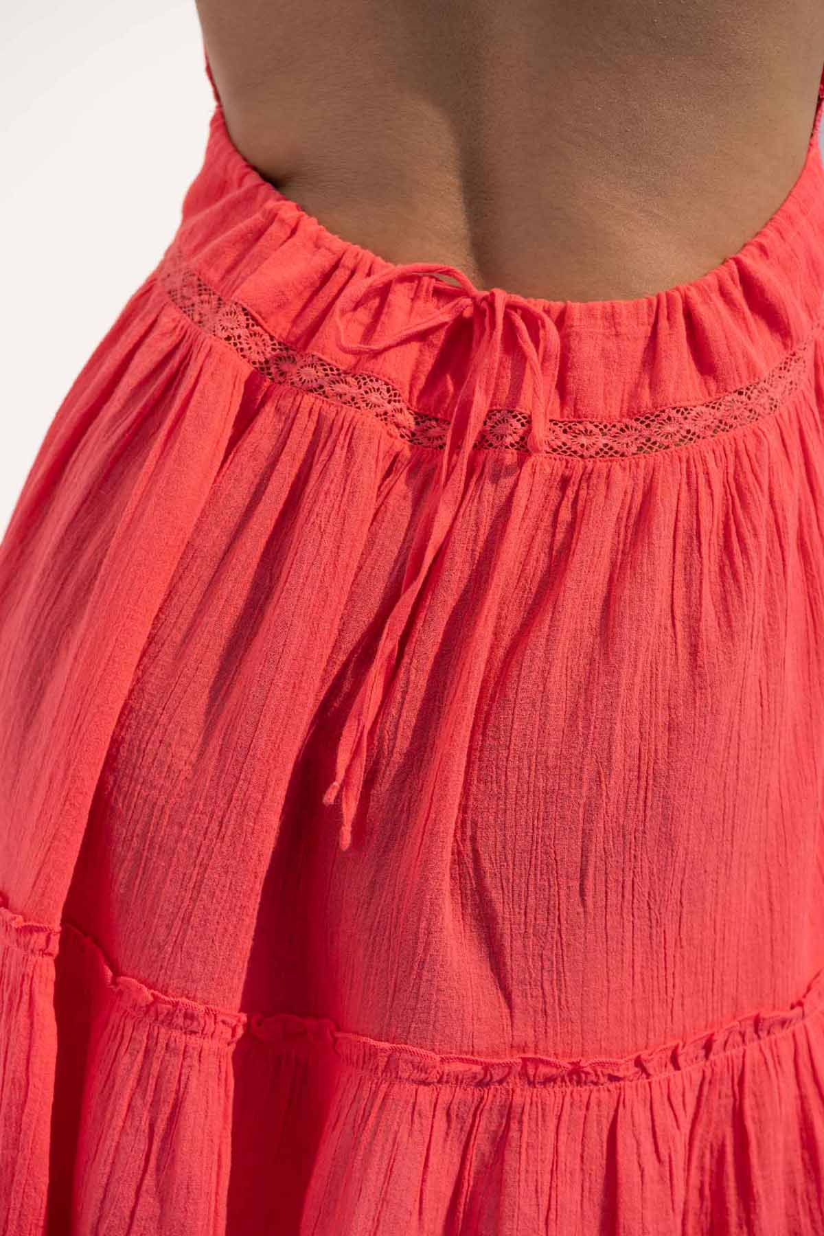 Halter Neck Short Dress