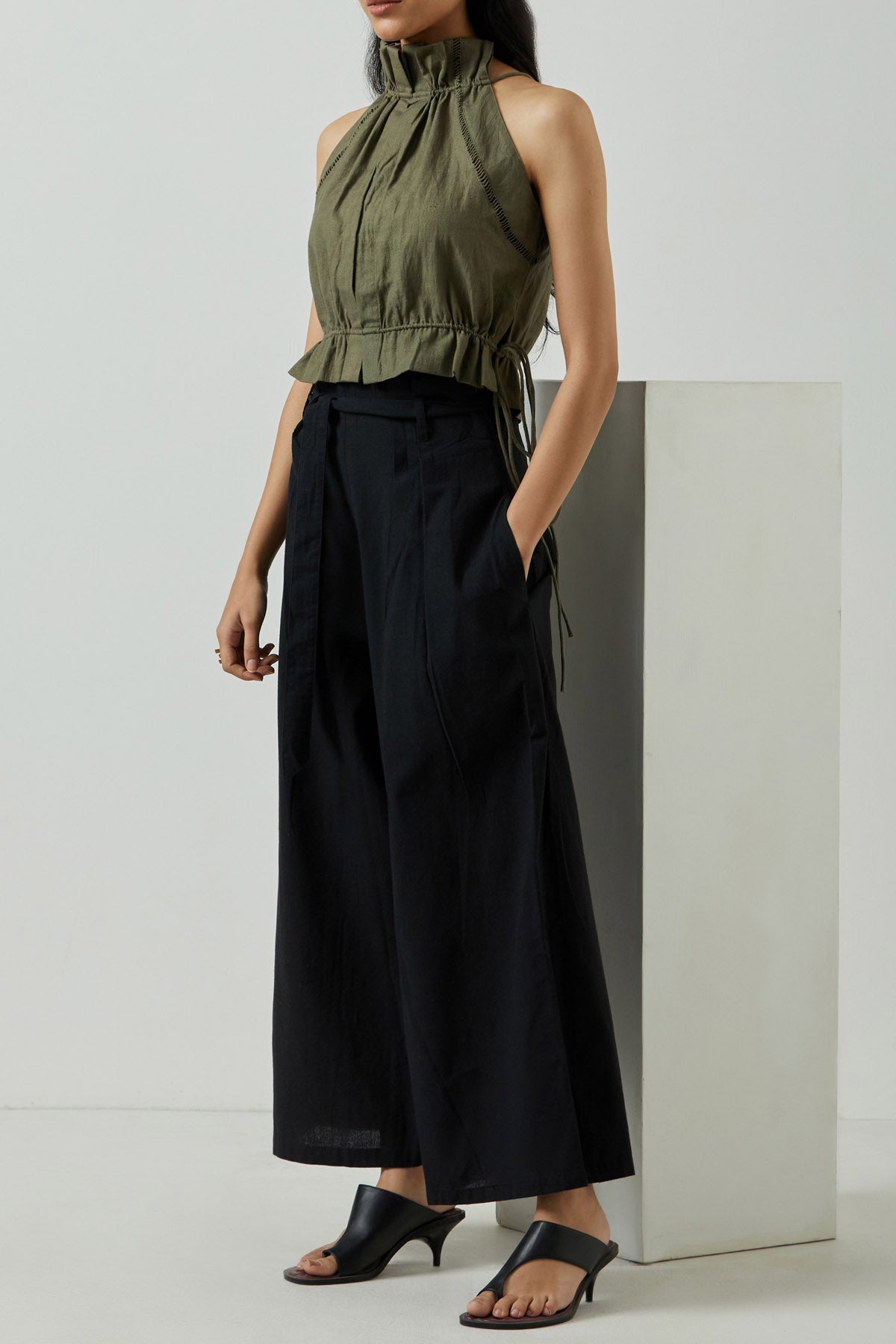 Halter Neck Top & Pant Set