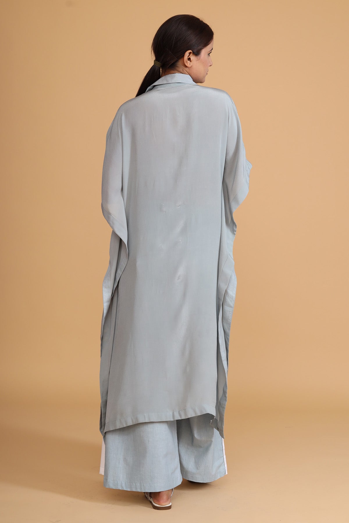 Hand Painted Buttoned Kaftan