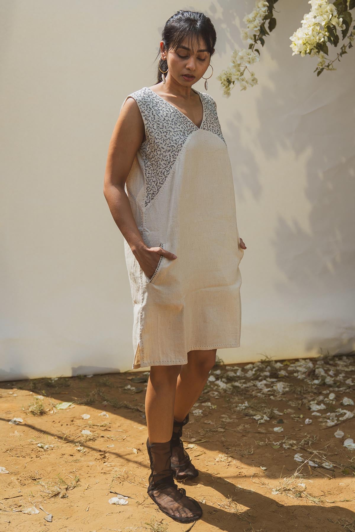 Hand Woven Shift Dress