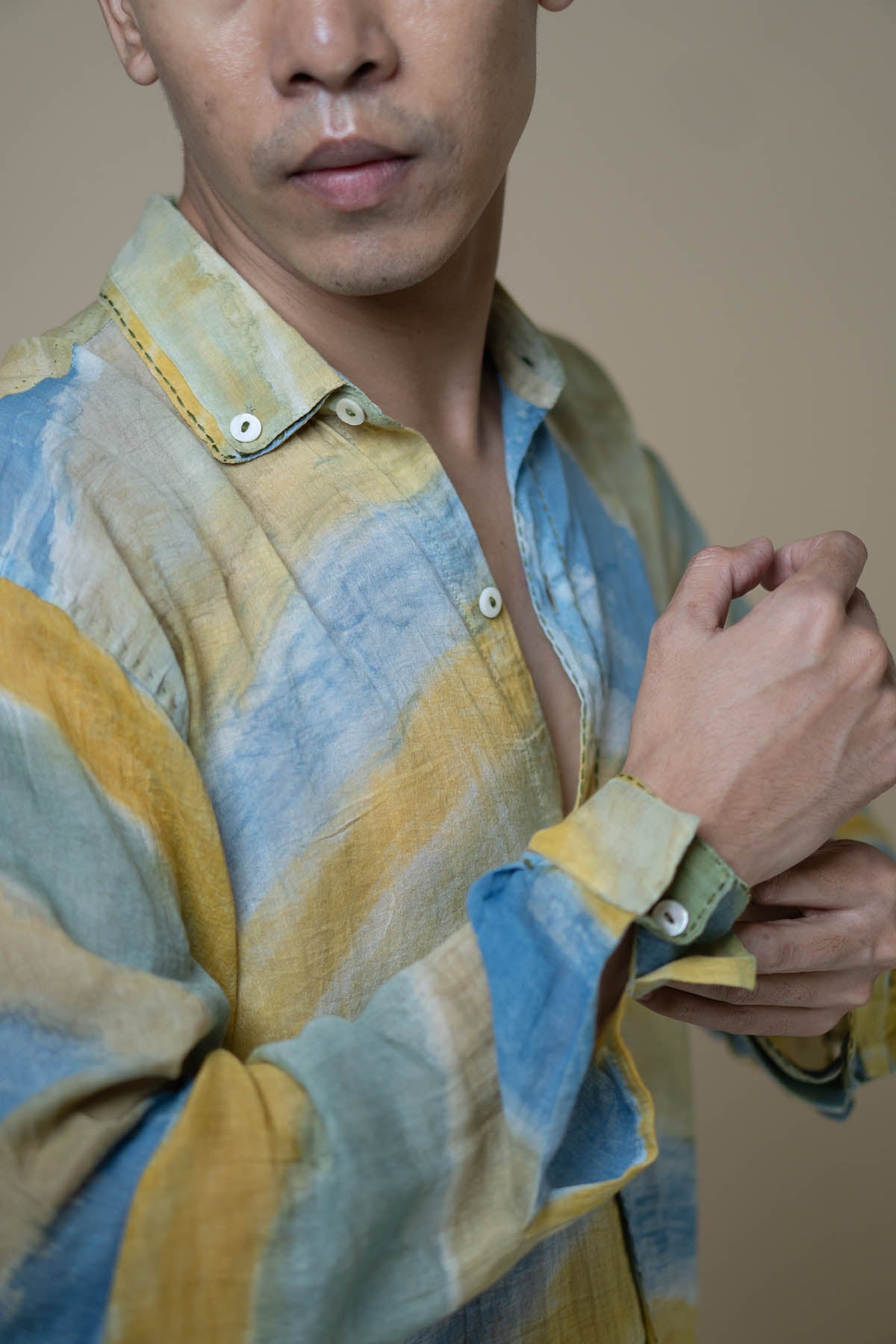 Hand Painted Multicolor Shirt