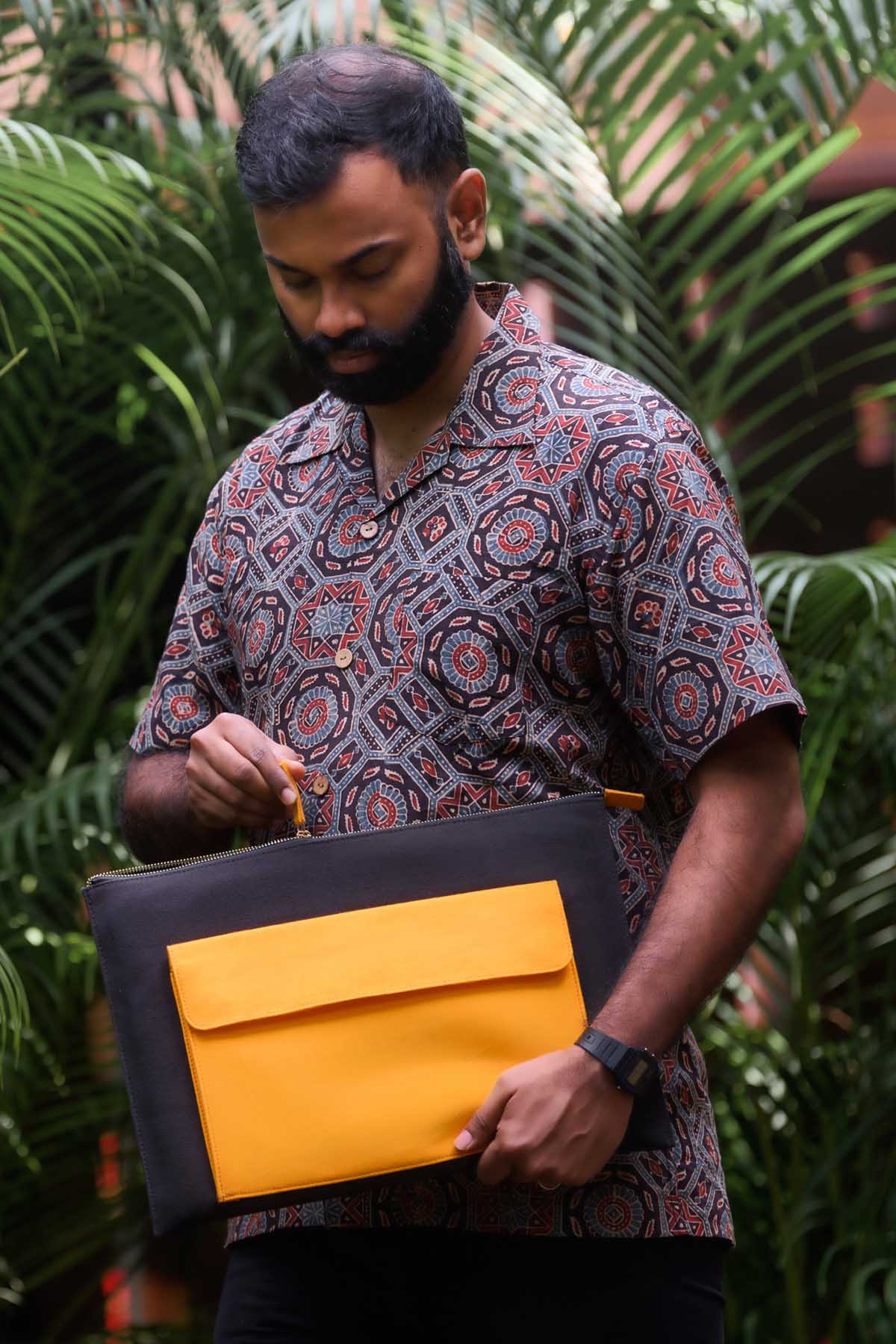 Handblock Print Laptop Sleeve