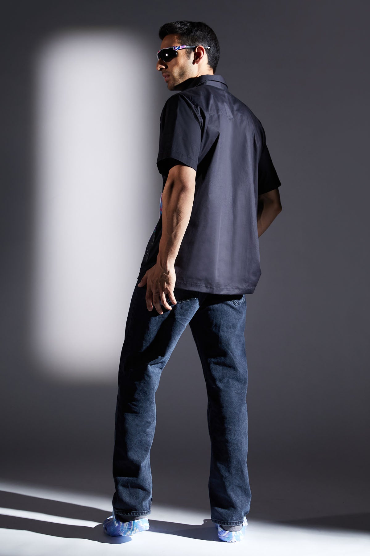 Helmet Girl Print Shirt