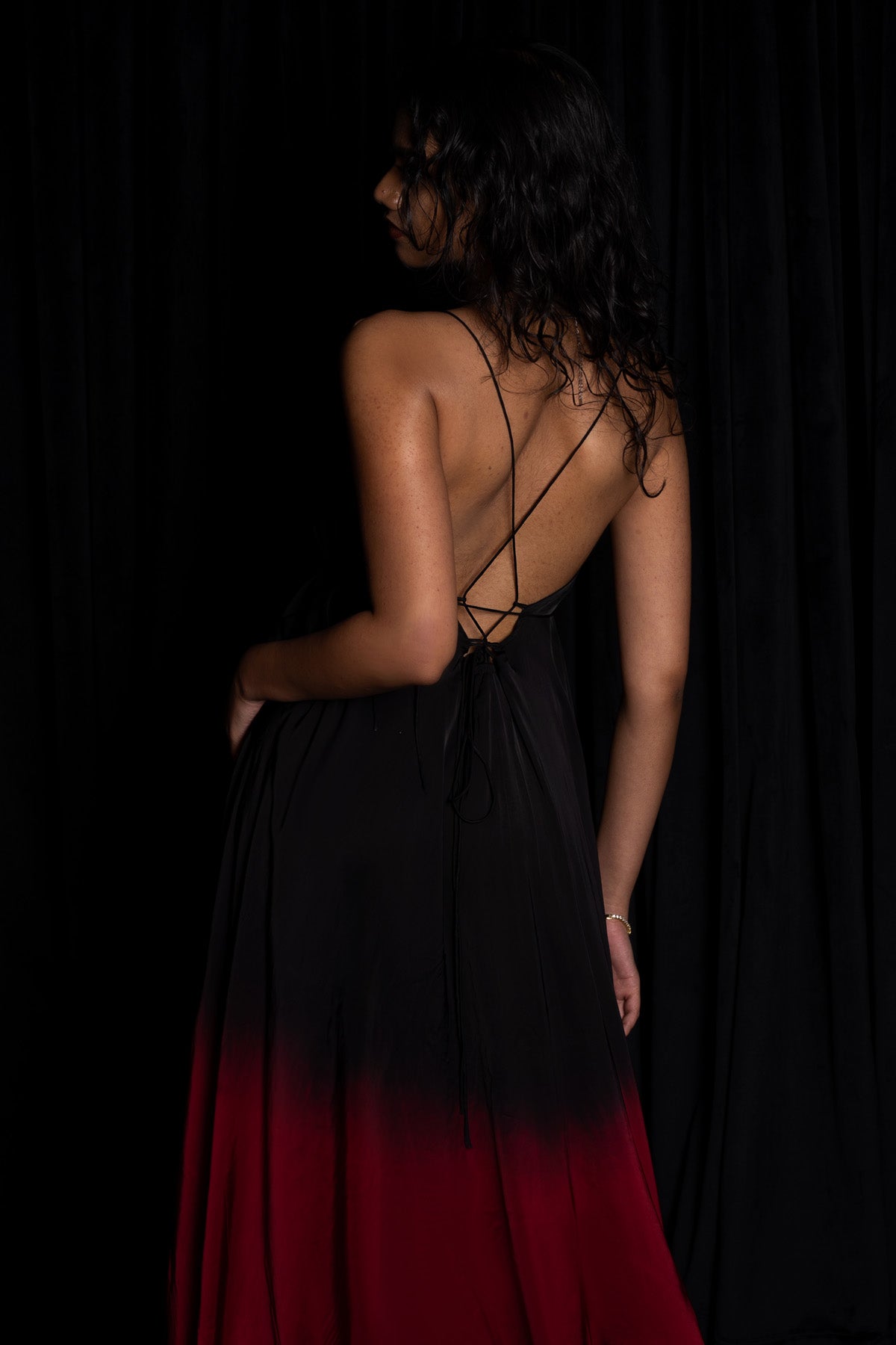 High Low Backless Dress